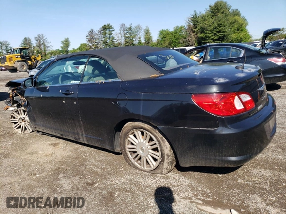 2008 Chrysler Sebring LX with VIN 1C3LC45K58N105657, listed as a Copart auction lot 54226424 with 239,087 mi miles and Salvage Title. Bid and sale history available at carsss.com. Image 2.