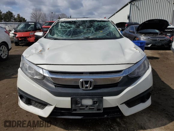2017 Honda Civic EX with VIN 2HGFC2F80HH033518, listed as a Copart auction lot 48188555 with Not Provided miles and Clean Title. Bid and sale history available at DreamBid. Image 5.