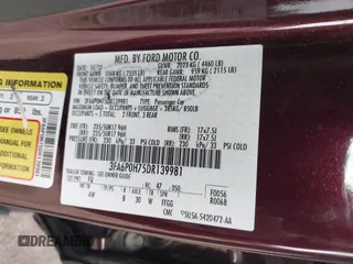 2013 Ford Fusion SE with VIN 3FA6P0H75DR139981, listed as a IAAI auction lot 40973069 with 134,293 mi miles and . Bid and sale history available at DreamBid. Image 9.