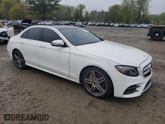 2019 Mercedes-Benz E 300 with VIN WDDZF4KB2KA600498, listed as a Copart auction lot 55762695 with 96,796 mi miles and Clean Title. Bid and sale history available at DreamBid. Image 4.