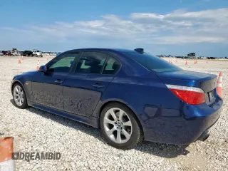 2008 BMW 5 Series 535i with VIN WBANW13558CZ84027, listed as a Copart auction lot 59748325 with 134,259 mi miles and Salvage title. Bid and sale history available at DreamBid. Image 2.