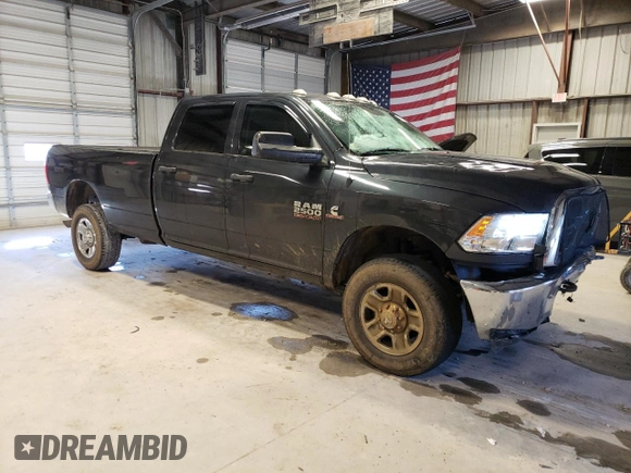 2017 Ram 2500 Tradesman with VIN 3C6UR5HL0HG744828, listed as a Copart auction lot 48525174 with 134,532 mi miles and Salvage title. Bid and sale history available at DreamBid. Image 4.