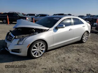 2013 Cadillac ATS Premium with VIN 1G6AF5SX5D0159907, listed as a Copart auction lot 83404814 with 0 mi miles and Salvage Title. Bid and sale history available at carsss.com. Image 1.