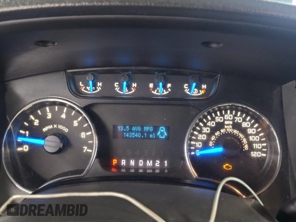 2013 Ford F-150 XL with VIN 1FTFW1EF0DFD70461, listed as a IAAI auction lot 42829299 with 143,538 mi miles and . Bid and sale history available at DreamBid. Image 51.