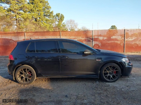 2017 Volkswagen Golf GTI S with VIN 3VW5T7AUXHM004876, listed as a IAAI auction lot 41260685 with NaN miles. Bid and sale history available at carsss.com. Image 13.