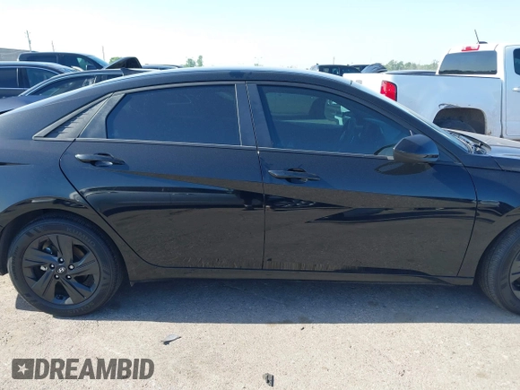 2023 Hyundai Elantra SEL with VIN 5NPLM4AG9PH116556, listed as a IAAI auction lot 41965379 with 5,907 mi miles and . Bid and sale history available at DreamBid. Image 14.