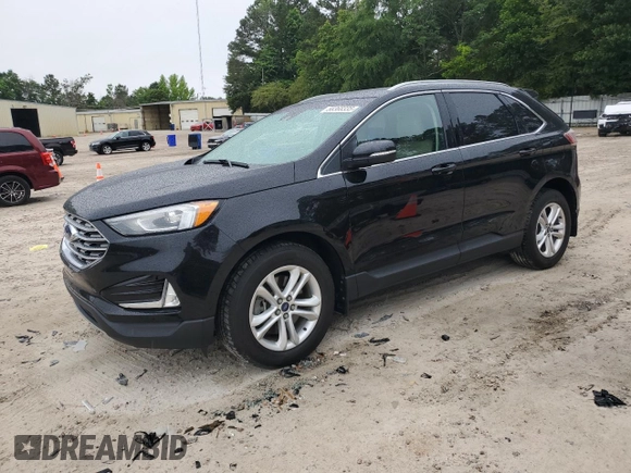 2019 Ford Edge SEL z VIN 2FMPK4J9XKBB10418, wystawiony jako Copart lot #58368335 z przebiegiem 97 458 mil mil oraz Czysty tytuł • Clean title. Historia ofert i sprzedaży dostępna na DreamBid. Obrazek 1.