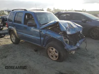 2003 Jeep Liberty Limited with VIN 1J4GK58K53W658792, listed as a Copart auction lot 55672325 with 224,489 mi miles and Salvage title. Bid and sale history available at DreamBid. Image 4.