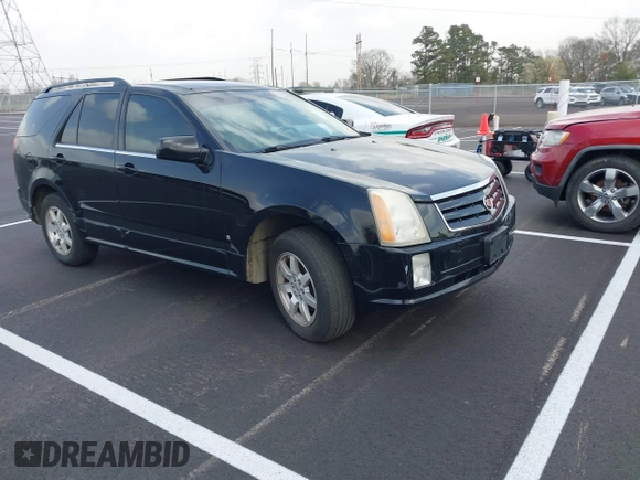 2008 Cadillac SRX AWD with VIN 1GYEE637980102048, listed as a IAAI auction lot 41848643 with 152,462 mi miles. Bid and sale history available at carsss.com. Image 1.