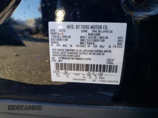 2021 Ford Explorer Limited with VIN 1FM5K8FW7MNA11379, listed as a Copart auction lot 43554485 with 48,455 mi miles and Salvage Title. Bid and sale history available at carsss.com. Image 12.