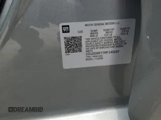 2024 Chevrolet Malibu LT with VIN 1G1ZD5ST7RF143157, listed as a Copart auction lot 55504615 with 31,854 mi miles and Non Repairable. Bid and sale history available at DreamBid. Image 13.