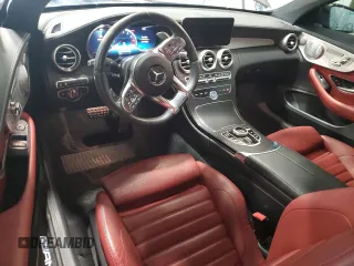 2021 Mercedes-Benz C 43 AMG with VIN W1KWJ6EB2MG049613, listed as a Copart auction lot 79766743 with 29,846 mi miles and . Bid and sale history available at DreamBid. Image 8.