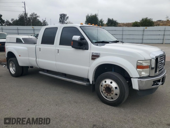 2010 Ford F-450 with VIN 1FTXW4CR9AEA96908, listed as a Copart auction lot 60075265 with 124,396 mi miles and Clean title. Bid and sale history available at DreamBid. Image 4.