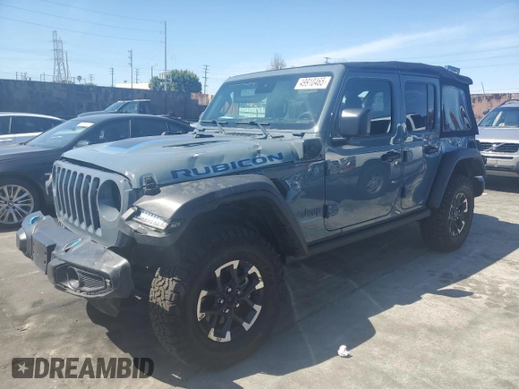 2024 Jeep Wrangler Rubicon с VIN 1C4RJXR60RW317288, выставлен на аукционе Copart как лот 49910465 с пробегом 3 259 миль миль и Списание • Salvage title. История ставок и продаж доступна на DreamBid. Изображение 1.