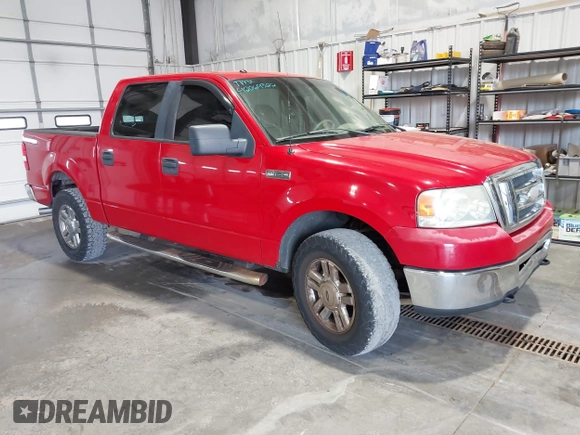 2008 Ford F-150 XLT with VIN 1FTPW14V18FA82936, listed as a IAAI auction lot 42069322 with 291,921 mi miles. Bid and sale history available at carsss.com. Image 1.