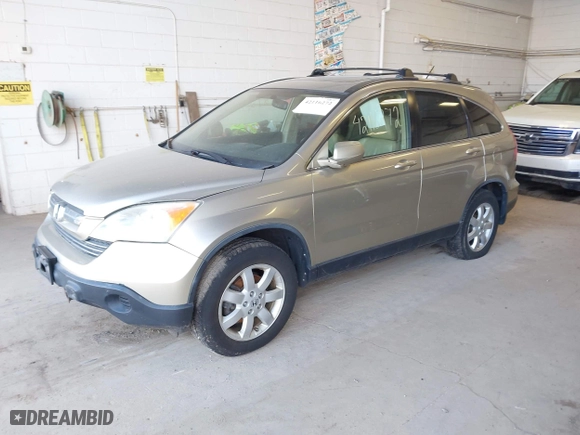 2007 Honda CR-V EX-L with VIN JHLRE48787C012877, listed as a IAAI auction lot 42116272 with 1 mi miles. Bid and sale history available at carsss.com. Image 2.