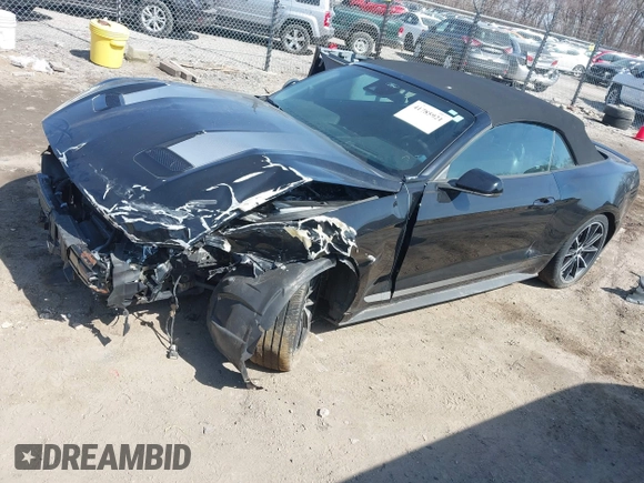 2020 Ford Mustang EcoBoost with VIN 1FATP8UH2L5134691, listed as a IAAI auction lot 41785921 with 55,961 mi miles and . Bid and sale history available at carsss.com. Image 18.