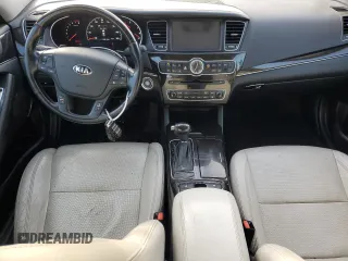 2015 Kia Cadenza Premium with VIN KNALN4D79F5191682, listed as a Copart auction lot 47281005 with 118,614 mi miles and Clean Title. Bid and sale history available at carsss.com. Image 8.