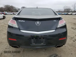 2012 Acura TL Tech Auto with VIN 19UUA8F5XCA034429, listed as a Copart auction lot 48895175 with 203,506 mi miles and Salvage Title. Bid and sale history available at carsss.com. Image 6.