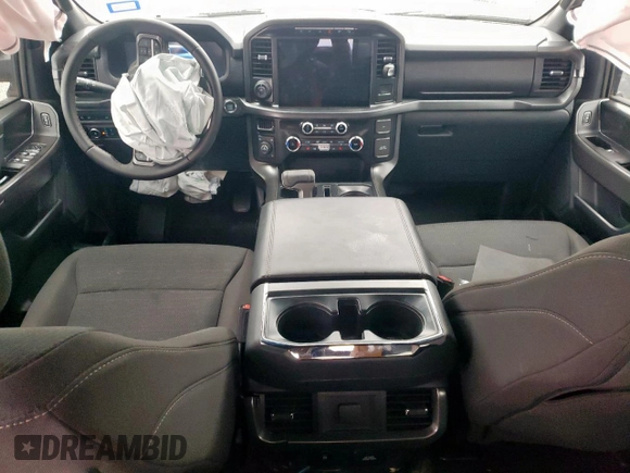 2024 Ford F-150 XLT with VIN 1FTFW3L55RFA14004, listed as a Copart auction lot 45779285 with 14,944 mi miles and Salvage Title. Bid and sale history available at carsss.com. Image 8.