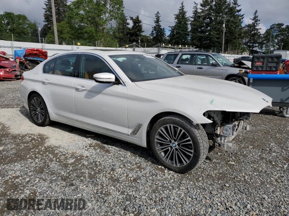 2019 BMW 5 Series 530i z VIN WBAJA5C56KWW14361, wystawiony jako Copart lot #56403635 z przebiegiem 123 182 mil mil oraz Szkoda całkowita • Salvage title. Historia ofert i sprzedaży dostępna na DreamBid. Obrazek 4.