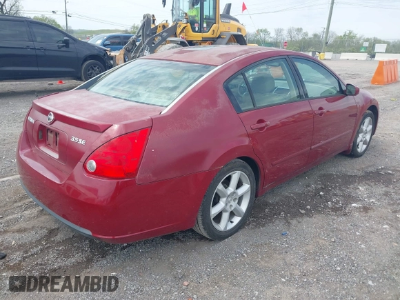 2006 Nissan Maxima 3.5 SL with VIN 1N4BA41E86C856652, listed as a IAAI auction lot 42070796 with 190,538 mi miles. Bid and sale history available at carsss.com. Image 4.
