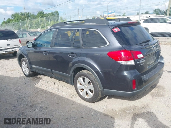 2011 Subaru Outback Limited Power Moon with VIN 4S4BRBLCXB3399500, listed as a IAAI auction lot 42636790 with 194,712 mi miles and . Bid and sale history available at DreamBid. Image 3.