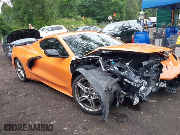 2022 Chevrolet Corvette 2LT with VIN 1G1YB2D4XN5111891, listed as a IAAI auction lot 42445789 with 41,672 mi miles and . Bid and sale history available at DreamBid. Image 13.