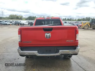 2023 Ram 1500 Big Horn with VIN 1C6SRFBTXPN535513, listed as a Copart auction lot 67712654 with 41,251 mi miles and Salvage Title. Bid and sale history available at carsss.com. Image 6.