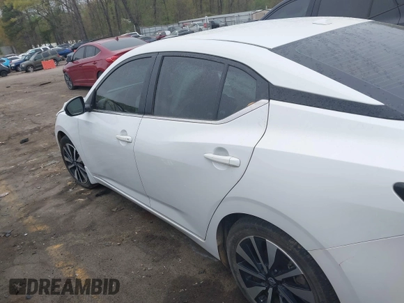 2024 Nissan Sentra SV with VIN 3N1AB8CVXRY230669, listed as a IAAI auction lot 41918791 with 46,000 mi miles and . Bid and sale history available at DreamBid. Image 14.