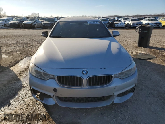 2016 BMW 4 Series 428i xDrive with VIN WBA4C9C58GG136976, listed as a Copart auction lot 89408475 with 66,593 mi miles and Salvage Title. Bid and sale history available at DreamBid. Image 5.