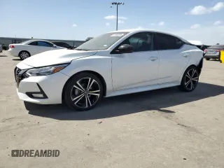 2023 Nissan Sentra SR with VIN 3N1AB8DV4PY311100, listed as a Copart auction lot 47260035 with 37,695 mi miles and Salvage Title. Bid and sale history available at DreamBid. Image 1.