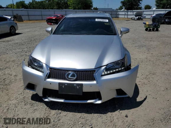 2015 Lexus GS 350 with VIN JTHBE1BL4FA014637, listed as a Copart auction lot 52220053 with 66,330 mi miles. Bid and sale history available at carsss.com. Image 5.