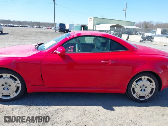 2002 Lexus SC 430 with VIN JTHFN48Y820003808, listed as a IAAI auction lot 41854770 with Not Provided miles and . Bid and sale history available at DreamBid. Image 13.