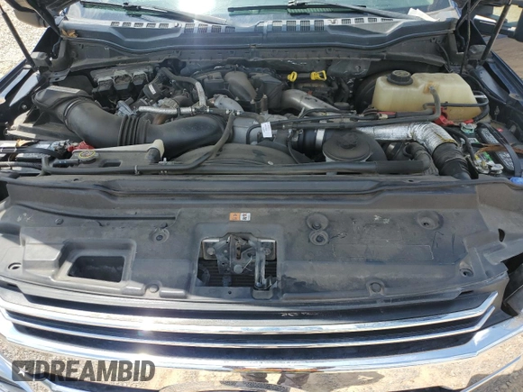 2017 Ford F-250 Lariat with VIN 1FT7W2BTXHEF07132, listed as a Copart auction lot 55184555 with Not provided miles and Salvage title. Bid and sale history available at DreamBid. Image 11.