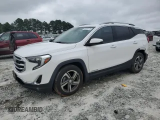 2020 GMC Terrain SLT z VIN 3GKALPEV6LL261699, wystawiony jako Copart lot #60402175 z przebiegiem 99 843 mil mil oraz Szkoda całkowita • Salvage title. Historia ofert i sprzedaży dostępna na DreamBid. Obrazek 1.