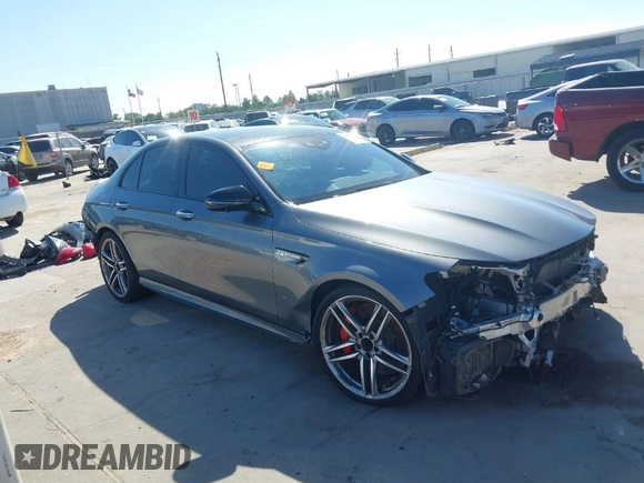 2019 Mercedes-Benz E 63 S AMG with VIN WDDZF8KB2KA553755, listed as a IAAI auction lot 40545473 with 51,458 mi miles and . Bid and sale history available at DreamBid. Image 1.