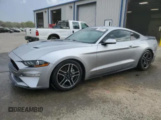 2021 Ford Mustang EcoBoost with VIN 1FA6P8TH6M5152871, listed as a Copart auction lot 51002835 with 40,677 mi miles and Salvage Title. Bid and sale history available at carsss.com. Image 1.