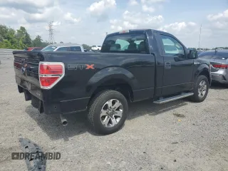 2013 Ford F-150 XL with VIN 1FTMF1CF8DKD40156, listed as a Copart auction lot 50408735 with 120,437 mi miles and Salvage title. Bid and sale history available at DreamBid. Image 3.
