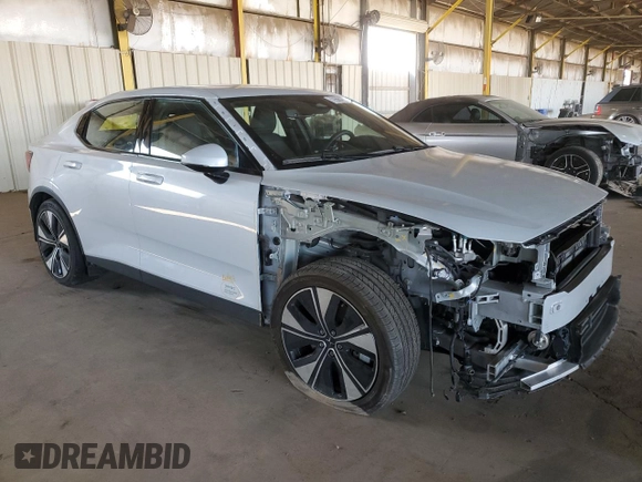 2023 Polestar 2 with VIN YSMED3KA0PL148115, listed as a Copart auction lot 65772944 with 32,999 mi miles and Non Repairable. Bid and sale history available at DreamBid. Image 4.