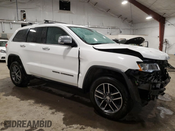 2018 Jeep Grand Cherokee Limited with VIN 1C4RJFBG8JC107427, listed as a Copart auction lot 46916375 with 113,608 mi miles and Salvage Title. Bid and sale history available at DreamBid. Image 4.