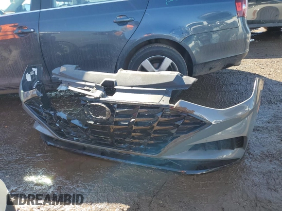 2023 Hyundai Sonata SEL with VIN KMHL64JA0PA290220, listed as a Copart auction lot 46497405 with 23,799 mi miles and Salvage Title. Bid and sale history available at DreamBid. Image 12.