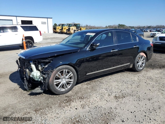 2010 Hyundai Genesis with VIN KMHGC4DF6AU072094, listed as a Copart auction lot 45290745 with 176,775 mi miles and Salvage Title. Bid and sale history available at carsss.com. Image 1.