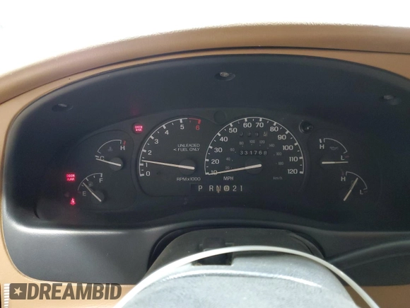 1995 Ford Explorer Eddie Bauer with VIN 1FMDU34X2SUB83715, listed as a Copart auction lot 42427625 with 331,768 mi miles and Salvage title. Bid and sale history available at DreamBid. Image 9.