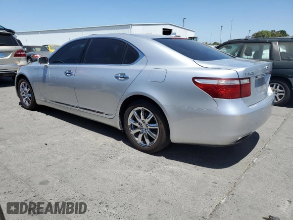 2007 Lexus LS 460 L with VIN JTHGL46F875002907, listed as a Copart auction lot 64142945 with 256,970 mi miles and Clean title. Bid and sale history available at DreamBid. Image 2.