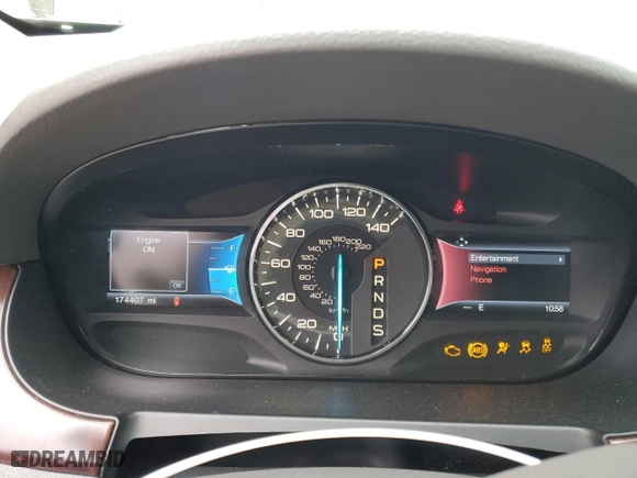 2014 Ford Edge Limited with VIN 2FMDK4KC3EBA91342, listed as a Copart auction lot 47454535 with 174,407 mi miles and Salvage Title. Bid and sale history available at carsss.com. Image 9.
