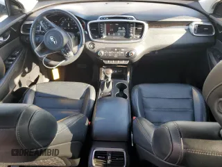 2017 Kia Sorento EX V6 with VIN 5XYPH4A59HG321386, listed as a Copart auction lot 58059574 with 92,235 mi miles and Salvage Title. Bid and sale history available at carsss.com. Image 8.