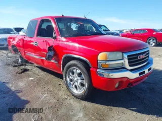 2004 GMC Sierra 1500 SLE with VIN 2GTEC19TX41348835, listed as a IAAI auction lot 41446444 with 216,333 mi miles and . Bid and sale history available at DreamBid. Image 1.