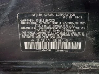 2019 Subaru Crosstrek with VIN JF2GTAAC5K8397781, listed as a Copart auction lot 46001615 with 85,217 mi miles and Salvage Title. Bid and sale history available at carsss.com. Image 13.