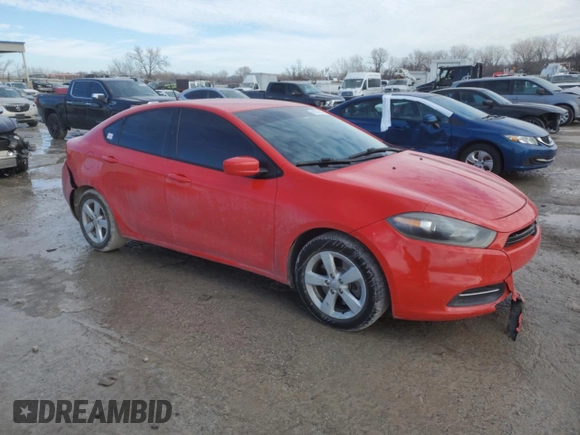 2016 Dodge Dart SXT with VIN 1C3CDFBA0GD609770, listed as a Copart auction lot 89378545 with 206,272 mi miles and Salvage Title. Bid and sale history available at carsss.com. Image 4.